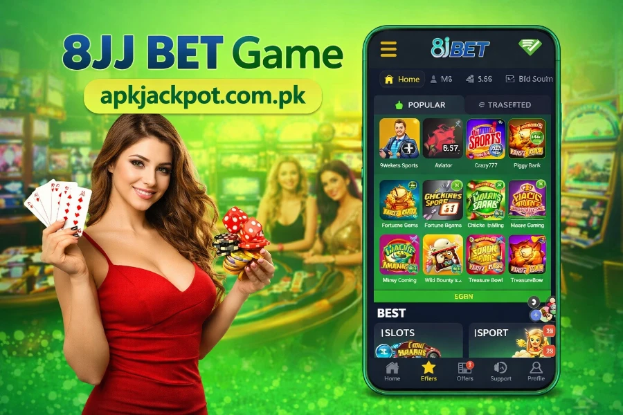 8JJBET App Download (Real Earning App) in Pakistan