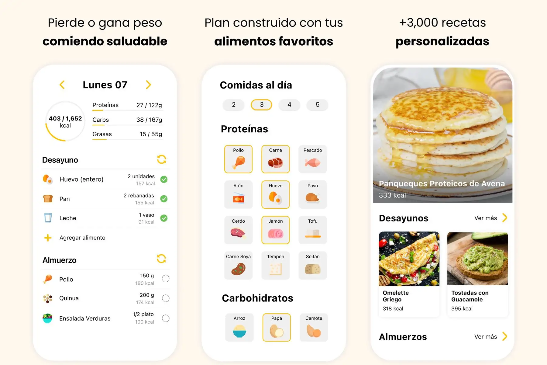 Fitia App Fitness Categories