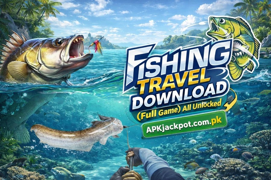 Game Interface of Fishing Travel