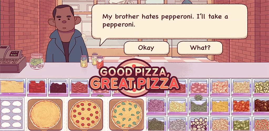 Good Pizza Great Pizza App Interface