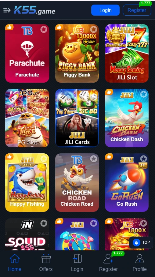 K 55 Bet Game Download (Online Earning App) in Pakistan