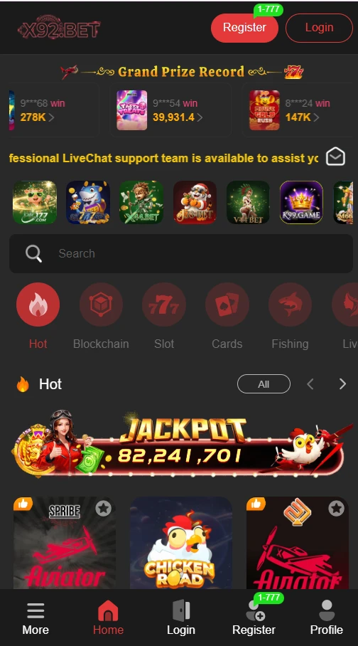 X92Bet Login App (Real Earning App)