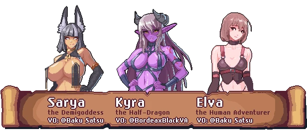 Lust Arcanum Game Characters