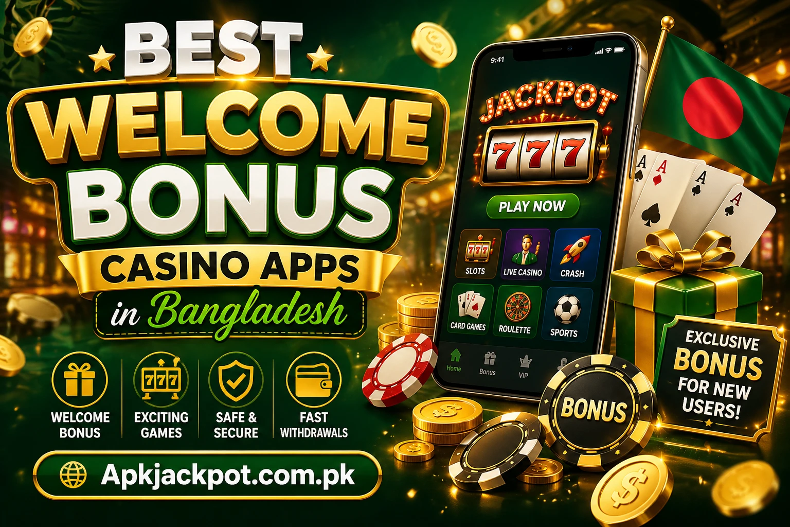 Best Welcome Bonus Casino Apps