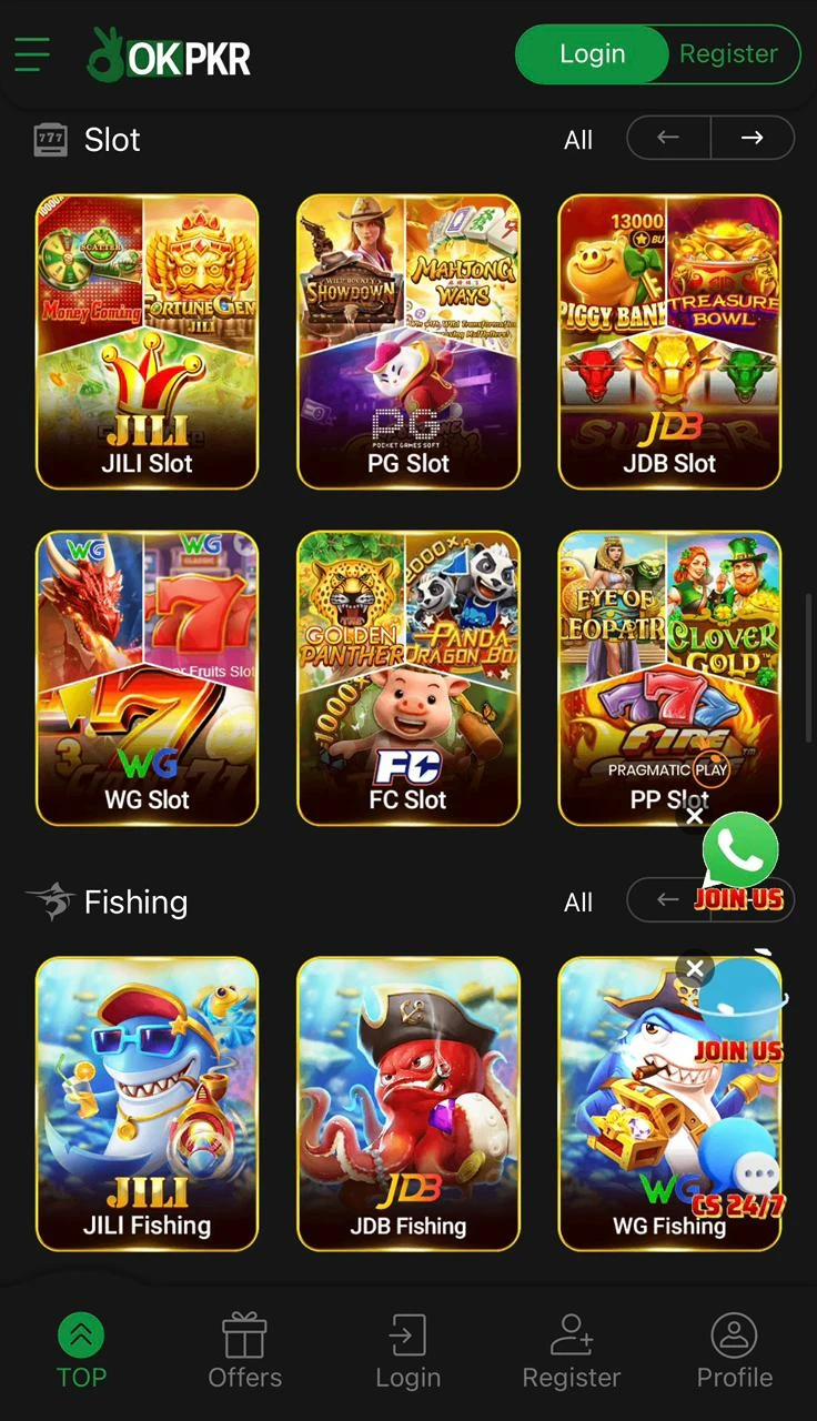 OK PKR Game