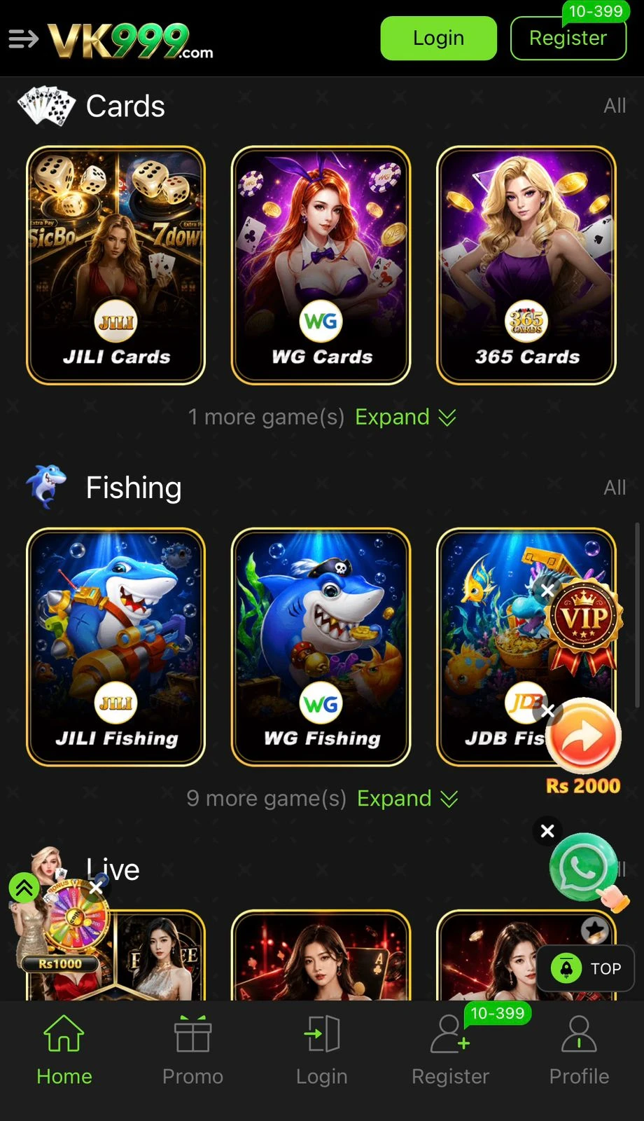 VK999 Game