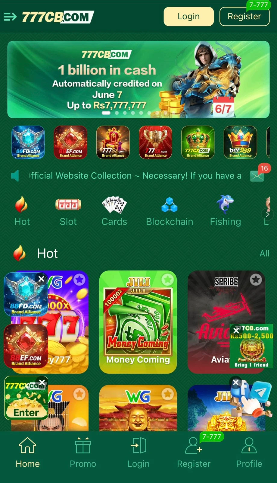 777CB Game