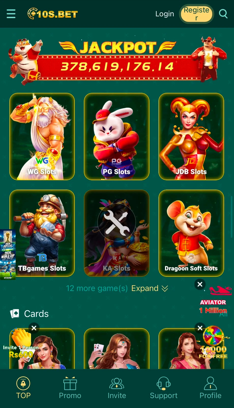 10sBet Game
